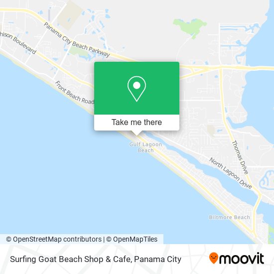 Surfing Goat Beach Shop & Cafe map