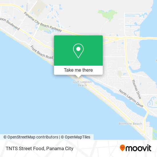 TNTS Street Food map