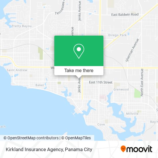 Kirkland Insurance Agency map