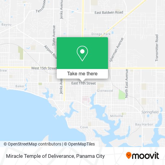 Miracle Temple of Deliverance map