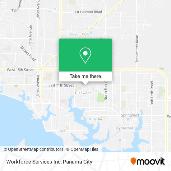 Workforce Services Inc map