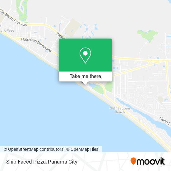 Ship Faced Pizza map