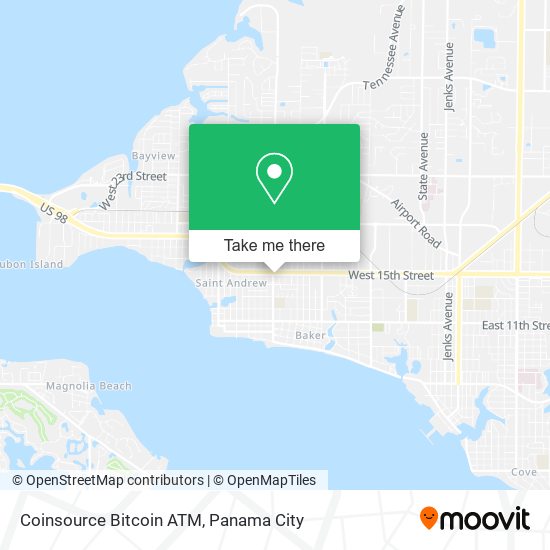 Coinsource Bitcoin ATM map