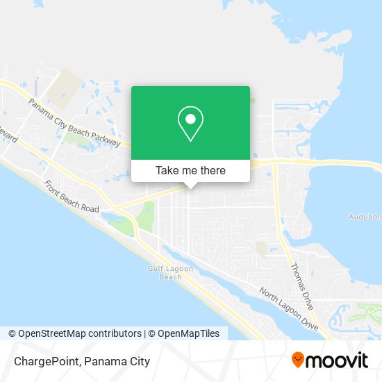 Mapa de ChargePoint