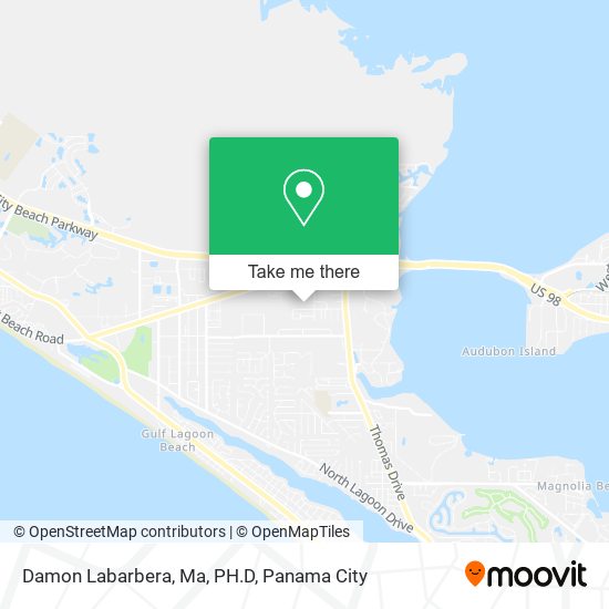 Mapa de Damon Labarbera, Ma, PH.D