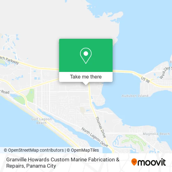 Granville Howards Custom Marine Fabrication & Repairs map