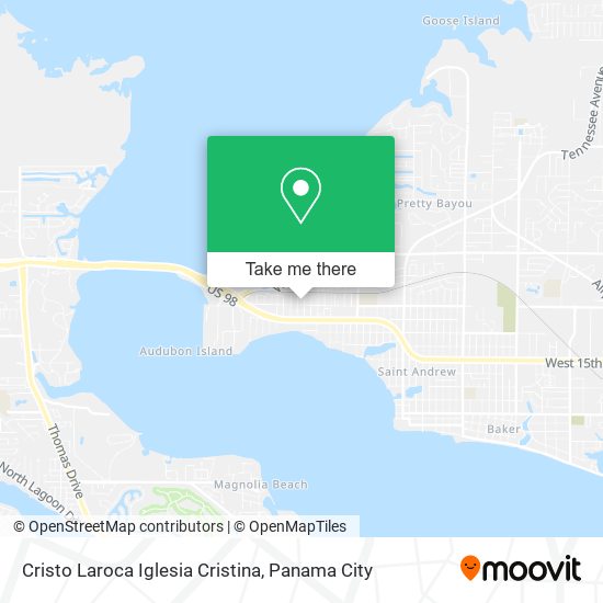 Mapa de Cristo Laroca Iglesia Cristina