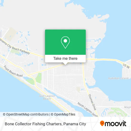 Bone Collector Fishing Charters map