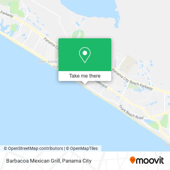 Barbacoa Mexican Grill map
