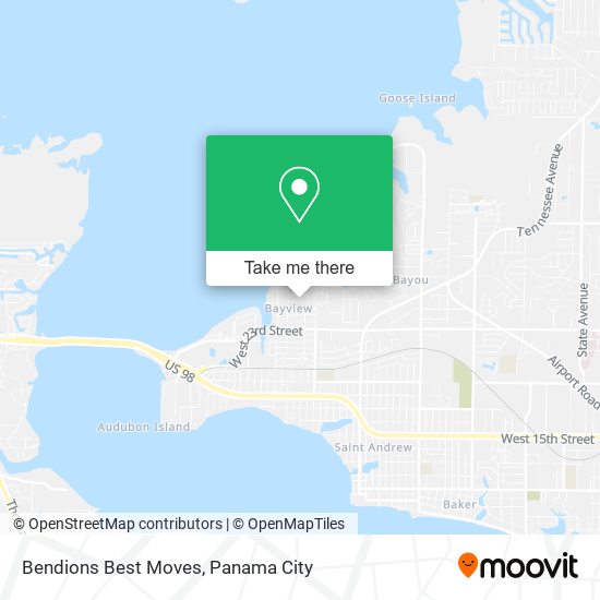 Bendions Best Moves map