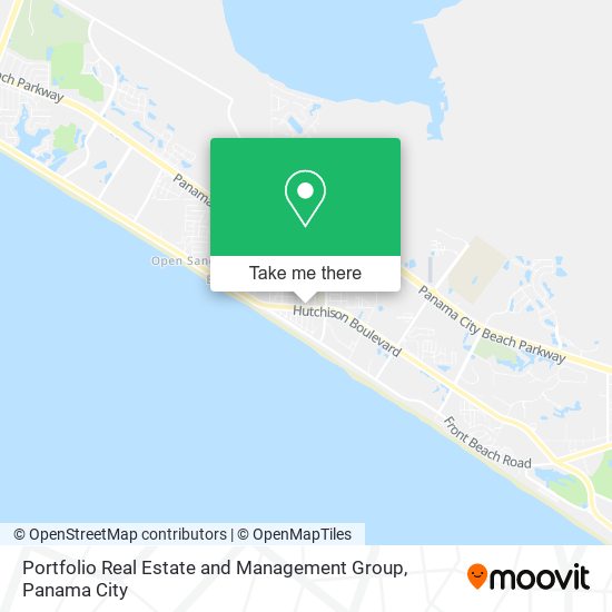 Portfolio Real Estate and Management Group map