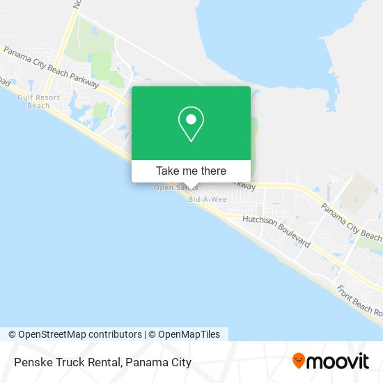 Mapa de Penske Truck Rental