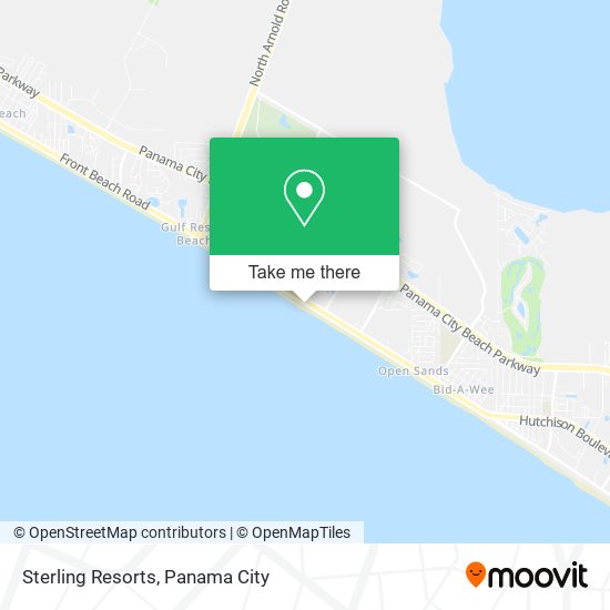 Mapa de Sterling Resorts
