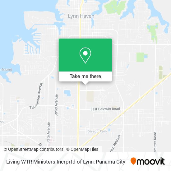 Living WTR Ministers Incrprtd of Lynn map