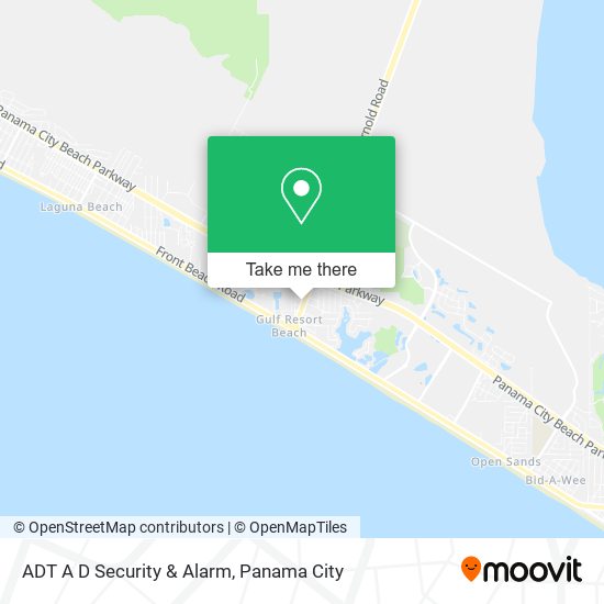ADT A D Security & Alarm map