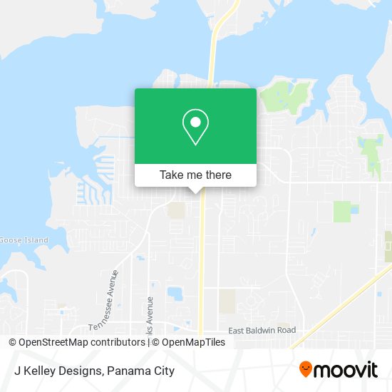J Kelley Designs map