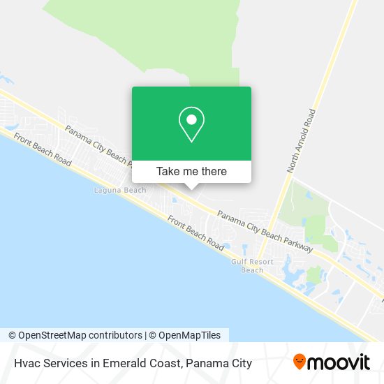 Hvac Services in Emerald Coast map