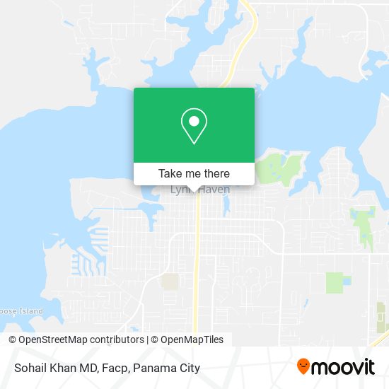 Sohail Khan MD, Facp map