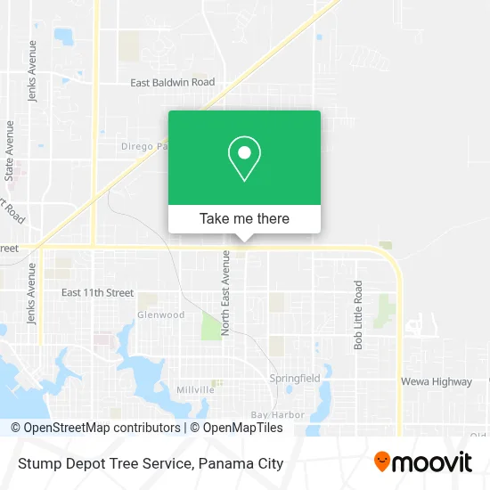 Stump Depot Tree Service map