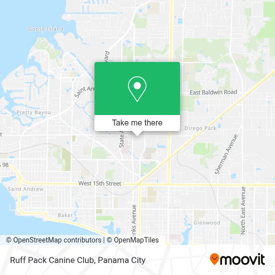 Ruff Pack Canine Club map