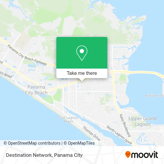 Destination Network map
