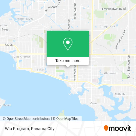 Wic Program map