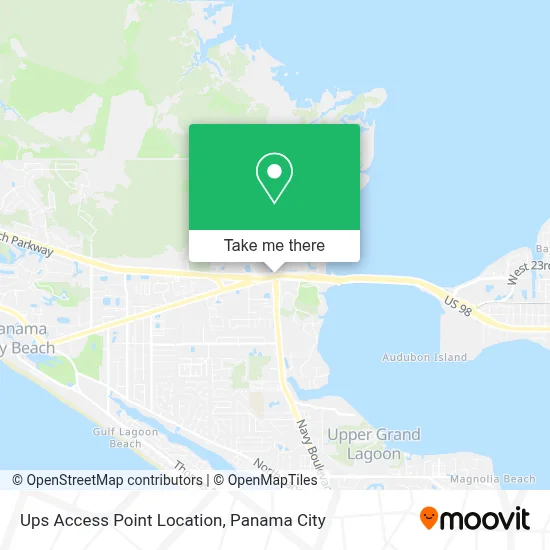Ups Access Point Location map