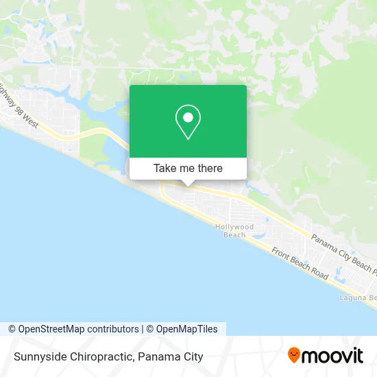 Sunnyside Chiropractic map
