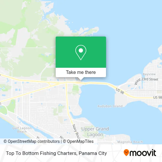 Top To Bottom Fishing Charters map
