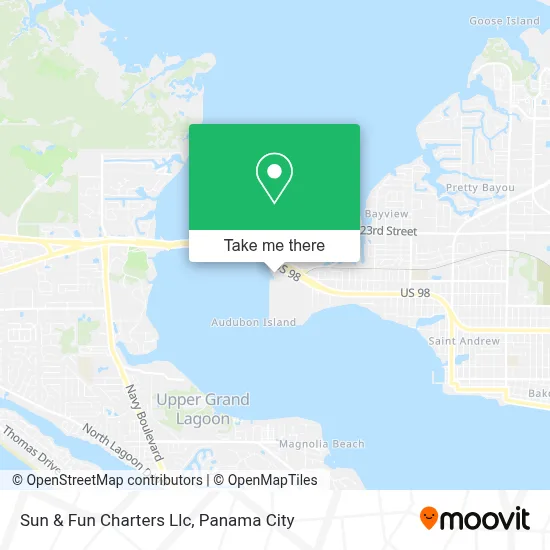 Sun & Fun Charters Llc map