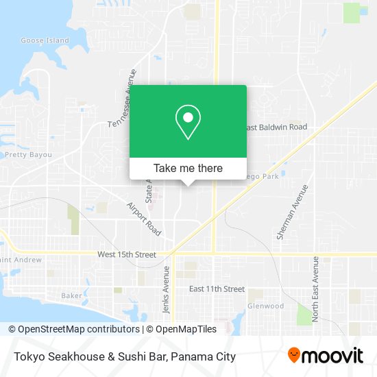 Tokyo Seakhouse & Sushi Bar map