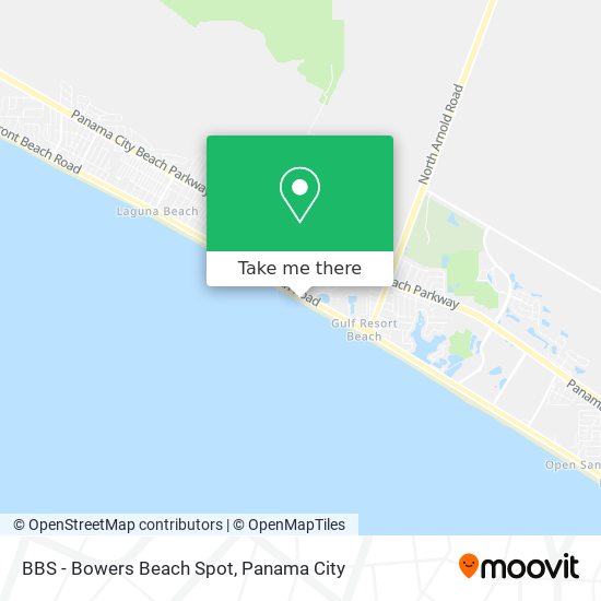 BBS - Bowers Beach Spot map