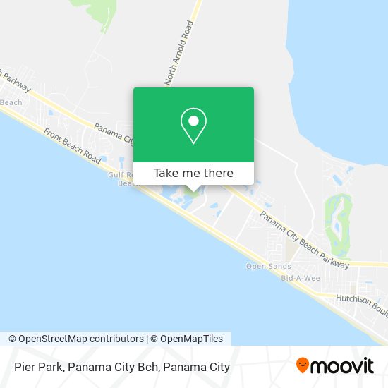 Mapa de Pier Park, Panama City Bch