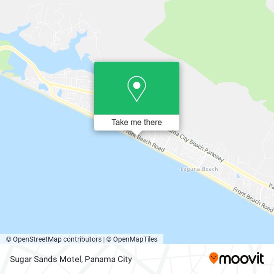 Sugar Sands Motel map