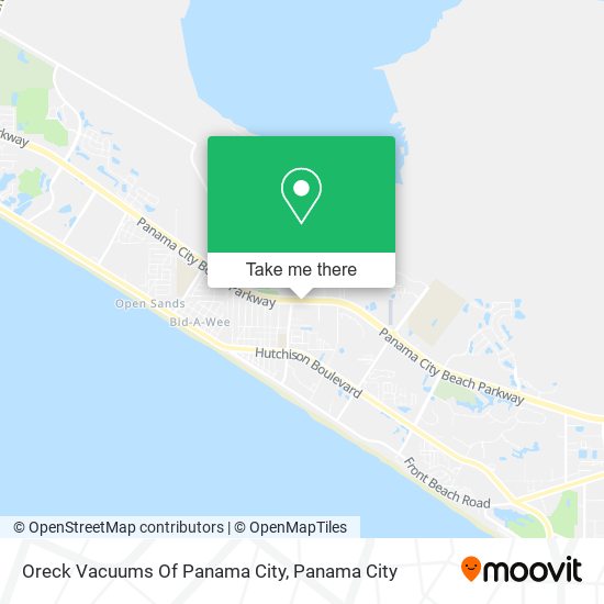 Mapa de Oreck Vacuums Of Panama City