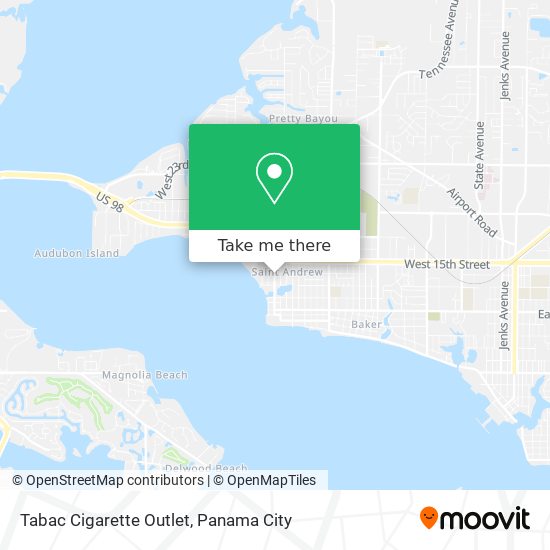 Tabac Cigarette Outlet map