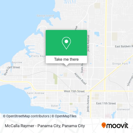 McCalla Raymer - Panama City map