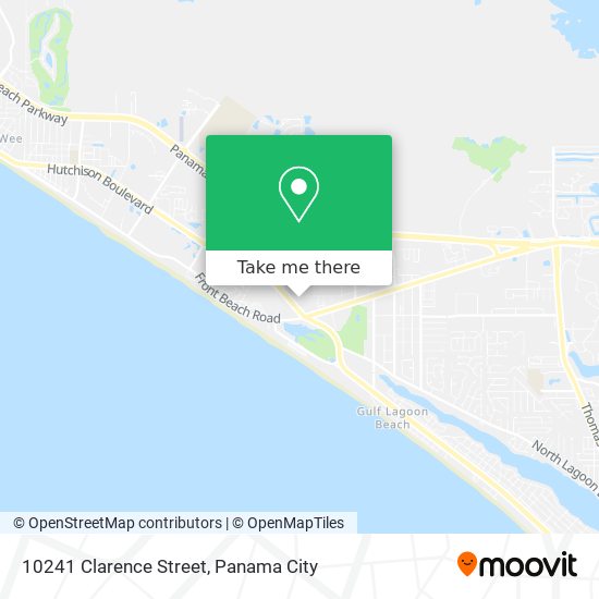 10241 Clarence Street map