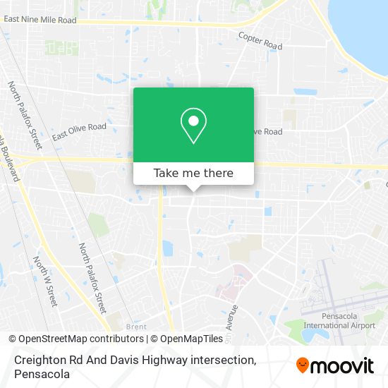 Mapa de Creighton Rd And Davis Highway intersection