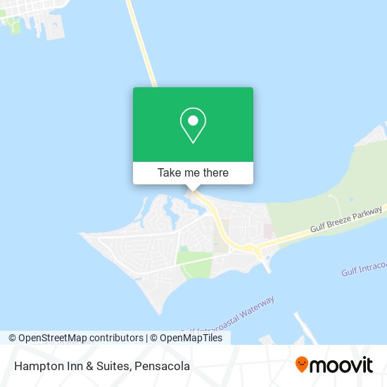 Hampton Inn & Suites map