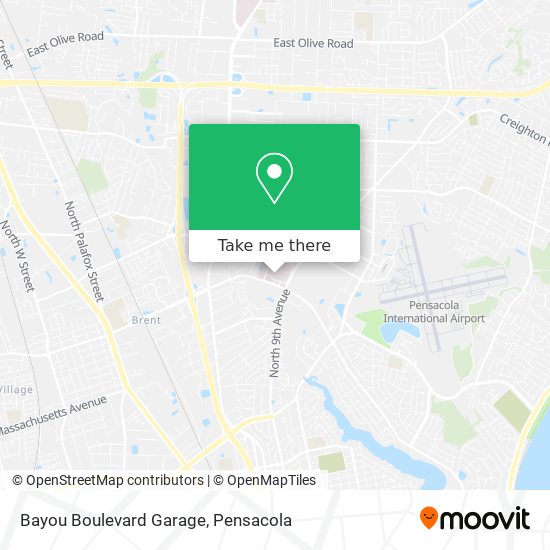Mapa de Bayou Boulevard Garage