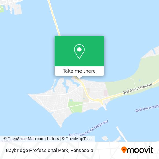 Baybridge Professional Park map