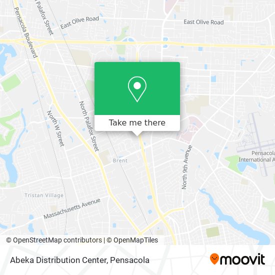 Mapa de Abeka Distribution Center