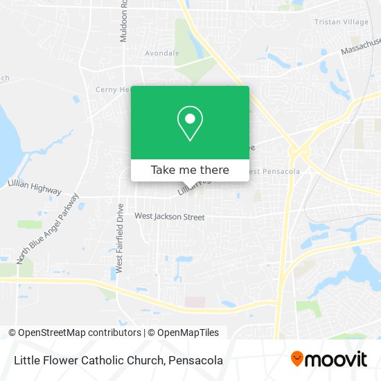 Little Flower Catholic Church map