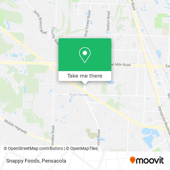 Snappy Foods map