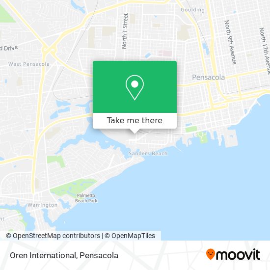 Oren International map