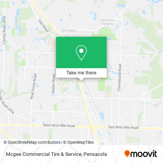 Mcgee Commercial Tire & Service map