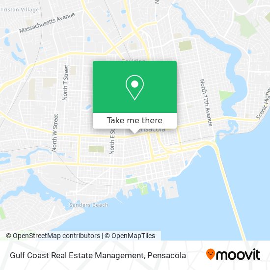 Mapa de Gulf Coast Real Estate Management