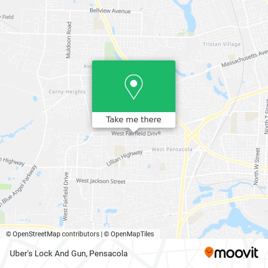Mapa de Uber's Lock And Gun