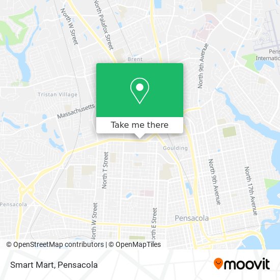 Smart Mart map